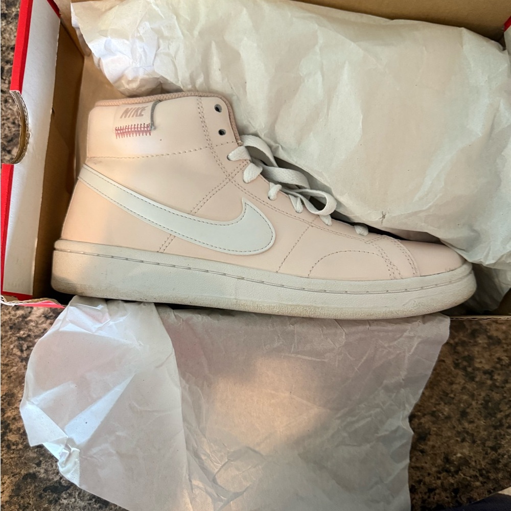Nike Cream High-Top Sneakers